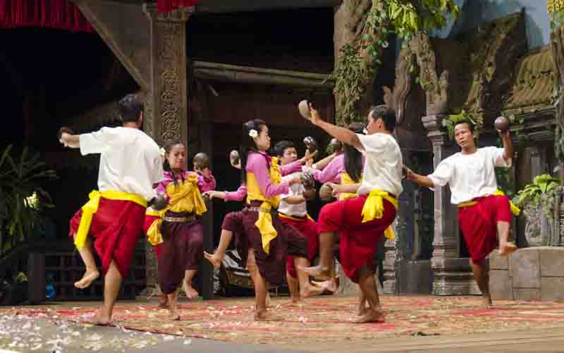 37 - Camboya - Siem Reap - danzas tradicionales